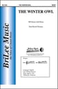 The Winter Owl TB choral sheet music cover